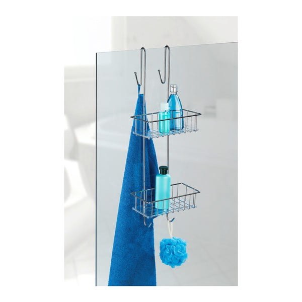 Mensola da bagno sospesa Caddy Alto Alto - Wenko-image-3