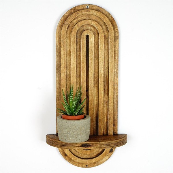 Mensola in colore naturale 40 cm Raf - Kalune Design-image-3