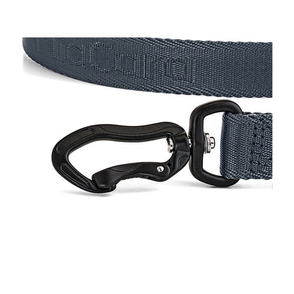 Guinzaglio switch grigio scuro lunghezza 200 cm Modena Asphalt 25 mm - MiaCara-image-3