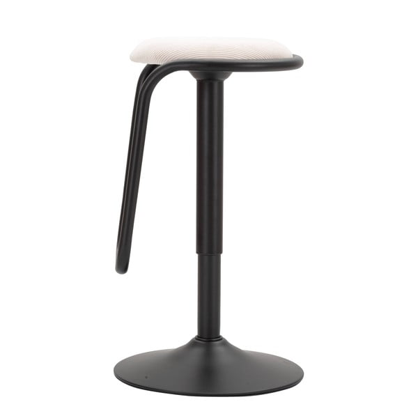 Sedia da bar bianca/nera in imbottito con altezza regolabile (altezza della seduta 61 cm) Destiny – Mauro Ferretti-image-3