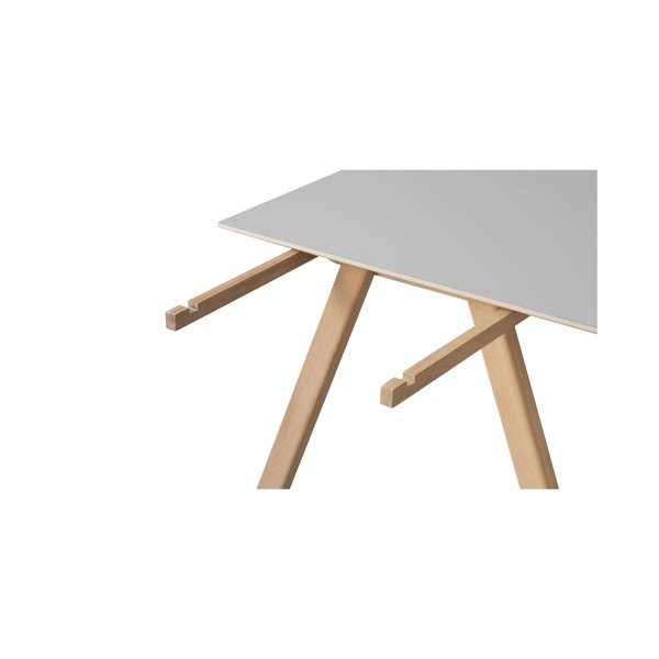 Tavola di prolunga grigia, 45 x 90 cm Bilbao - Unique Furniture-image-2