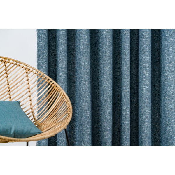 Tenda blu 140x245 cm Riva - Mendola Fabrics-image-1