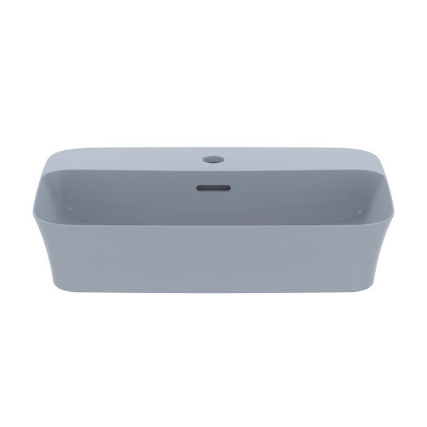 Lavabo in ceramica azzurra 55x38 cm Ipalyss - Ideal Standard-image-3