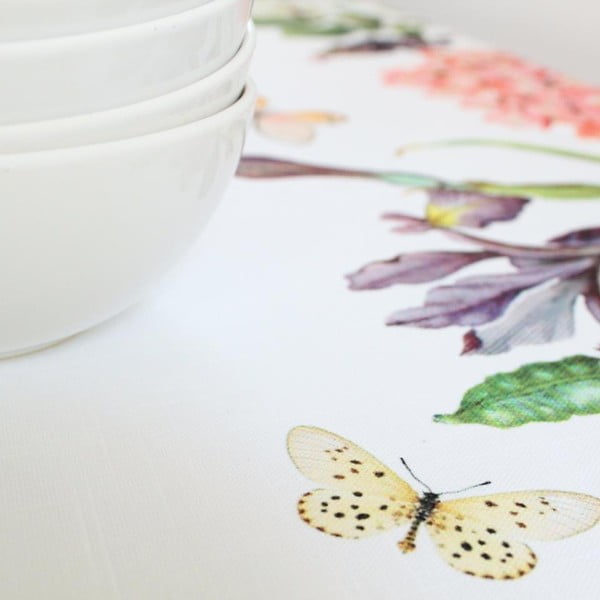 Tovaglia di cotone Basic , 150 x 150 cm Spring Time - Happy Friday-image-2