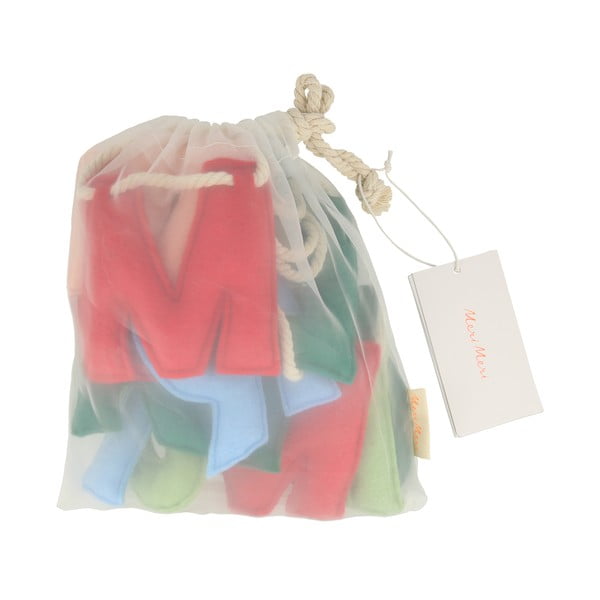 Ghirlanda con motivo natalizio Merry Christmas - Meri Meri-image-2