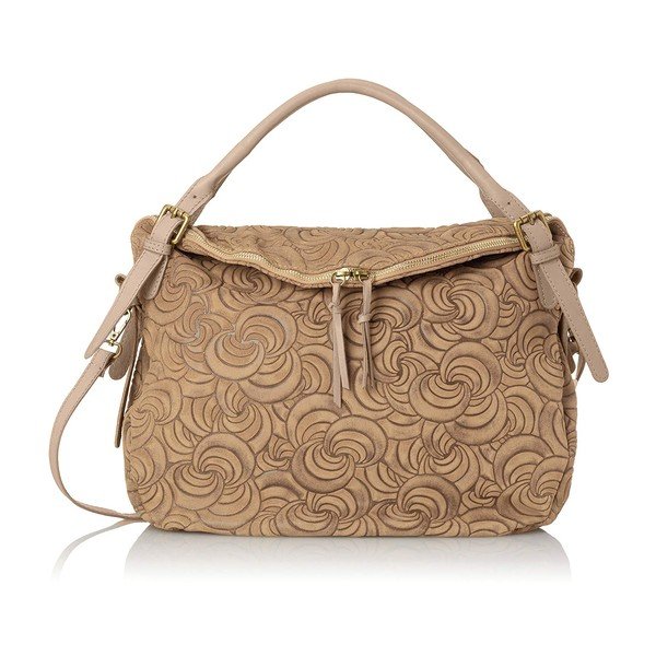 Borsa in pelle beige City Look - Chicca Borse