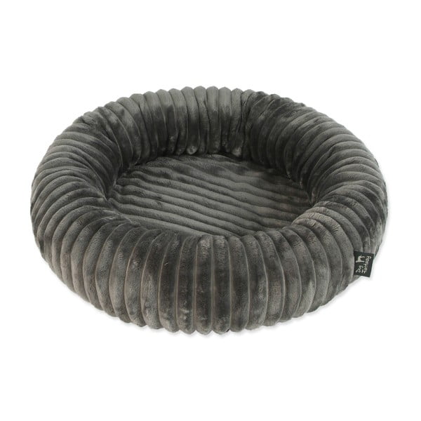 Cuccia grigio scuro per cane ø 60 cm Dog Fantasy Stripe – Plaček Pet Products