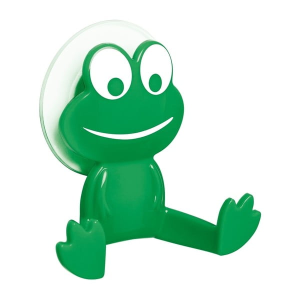 Gancio da parete verde Frog - Wenko-image-2