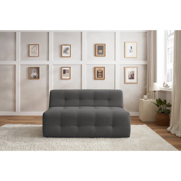 Modulo divano grigio scuro Kleber - Bobochic Paris-image-1