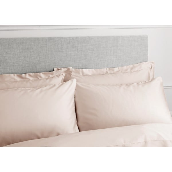 Biancheria da letto Classic in cotone sateen beige, 200 x 200 cm - Bianca-image-2