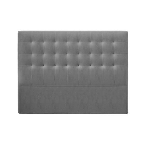 Testata grigia con rivestimento in velluto Windsor & Co Sofas , 140 x 120 cm Athena - Cosmopolitan Design