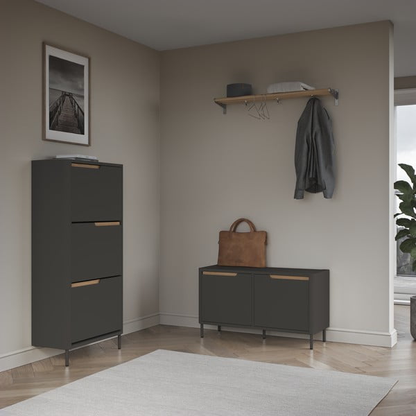 Scarpiera grigio antracite , 94 x 53,5 cm Switch - Tenzo-image-1