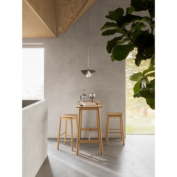 Tavolo da bar con effetto rovere 60x120 cm Barlow - Actona-image-1