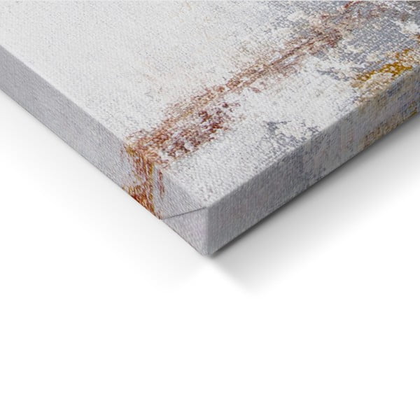 Quadro con elementi dipinti a mano 100x70 cm Horizon – Styler-image-3