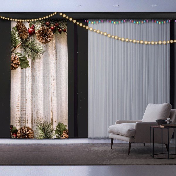 Tenda di Natale Albero di pino, 140 x 260 cm - Mijolnir
