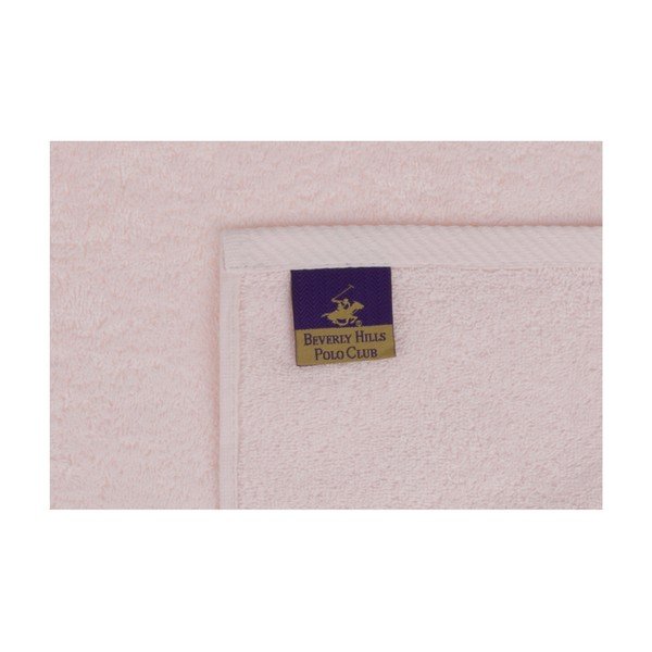 Set di 3 asciugamani rosa, 90 x 50 cm - Unknown-image-2