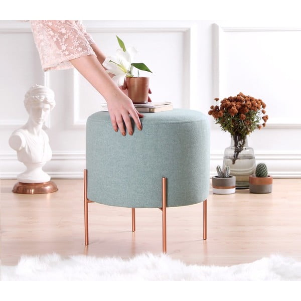 Sgabello azzurro Copper - Artie-image-2
