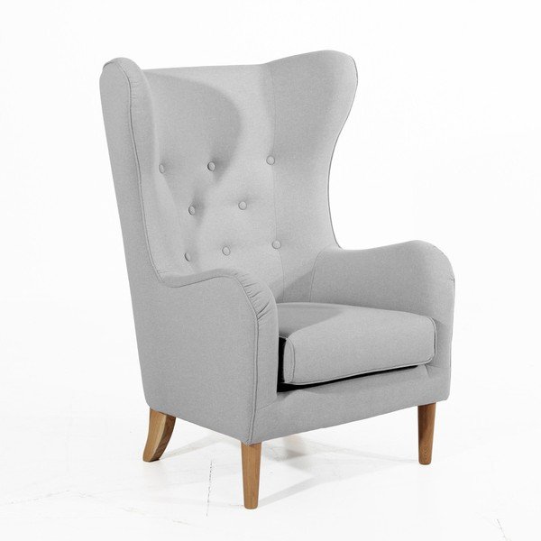 Poltrona grigio chiaro Miriam - Max Winzer