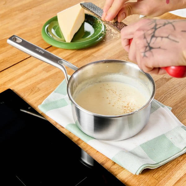 Pentola in acciaio inox con coperchio incluso per induzione 1,2 l Lucca 3.0 – FABINI-image-1