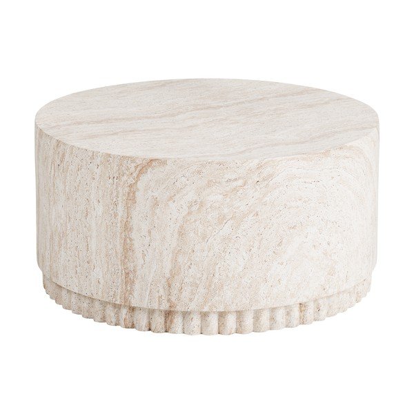 Tavolino da giardino rotondo in ceramica ø 60 cm Bonn – House Nordic-image-2