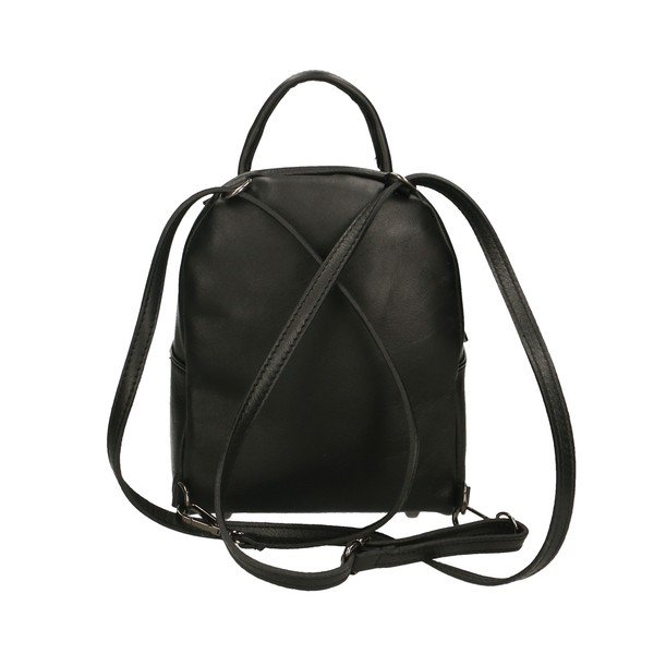 Zaino in pelle nera - Chicca Borse-image-4