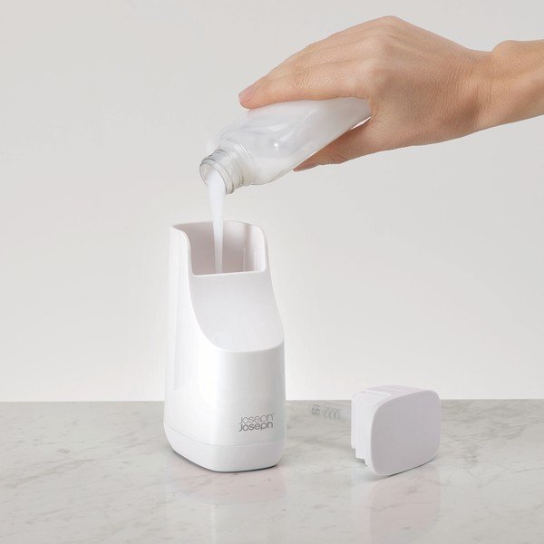 Distributore di sapone bianco Slim - Joseph Joseph-image-3