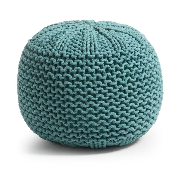 Pouf da divano turchese Shore - Kave Home