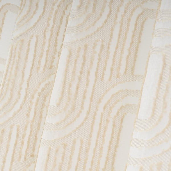 Tenda sottile beige 140x260 cm Relief Arch – Casa Selección-image-3