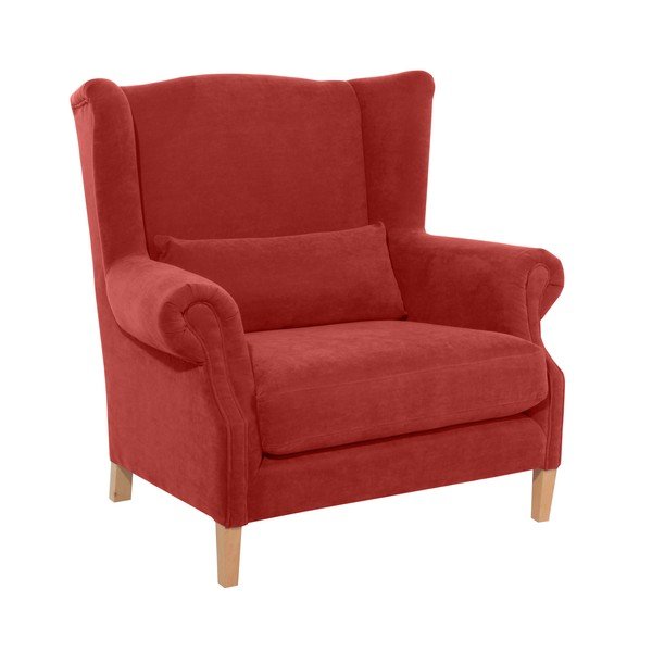 Poltrona rossa Harvey Velor - Max Winzer