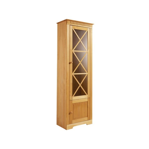 Vetrina in legno di pino di colore naturale 180x35 cm Lisa - Støraa-image-2