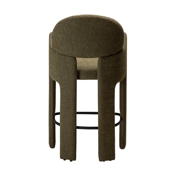 Sgabello da bar color kaki (altezza della seduta 68,5 cm) Aole – DAN-FORM Denmark-image-3