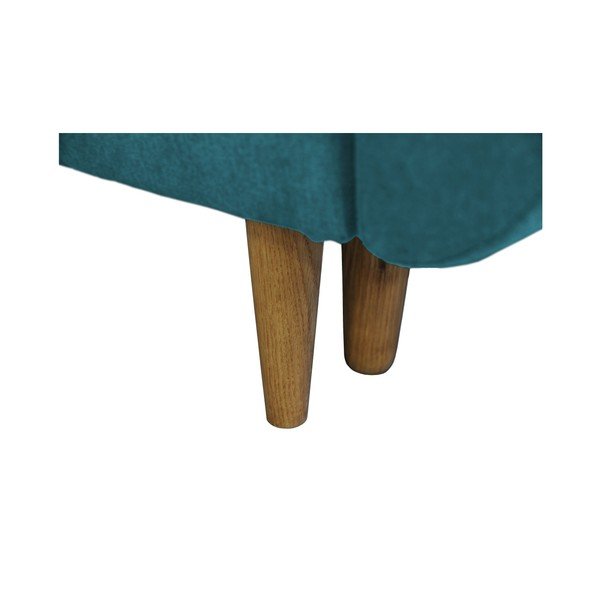Divano letto turchese con gambe chiare Rose - Mazzini Sofas-image-1