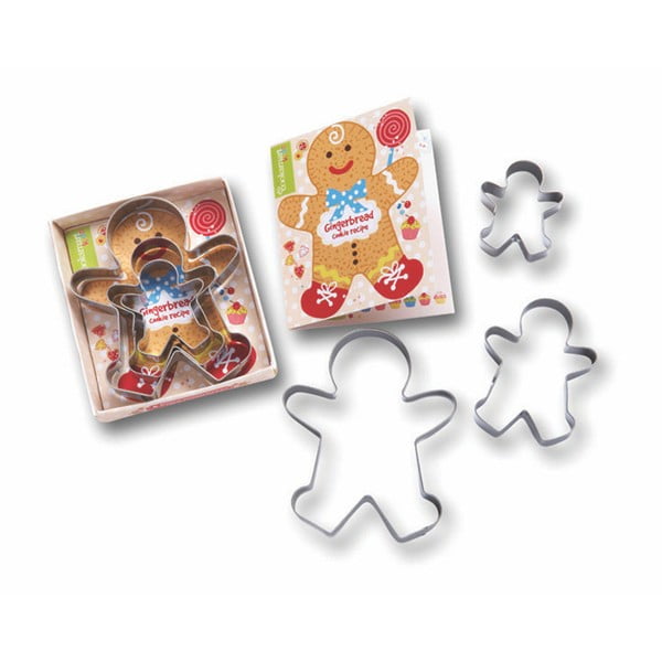 Sada 3 vykrajovátek Cooksmart ® Gingerbread