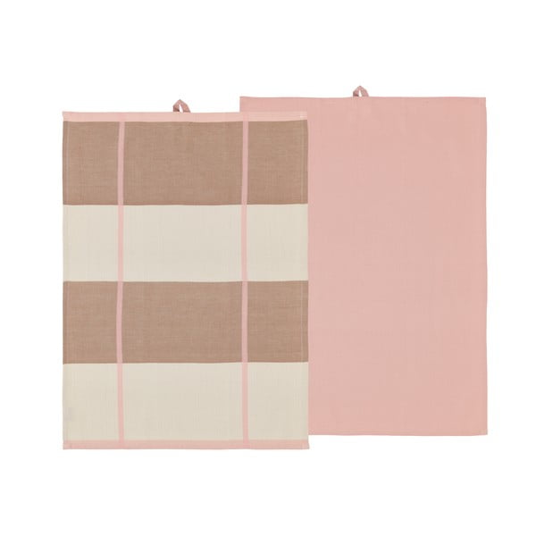 Set di strofinacci in cotone 2 pz 50x70 cm Blocks – Södahl