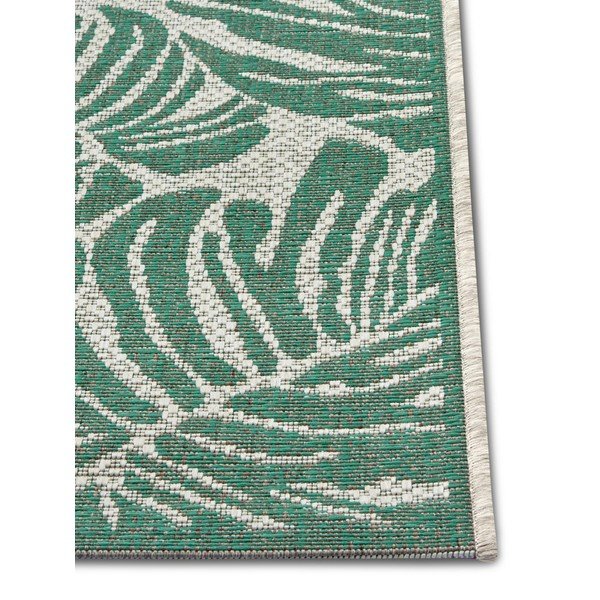Tappeto per esterni verde e beige , 140 x 200 cm Monstera - NORTHRUGS-image-2