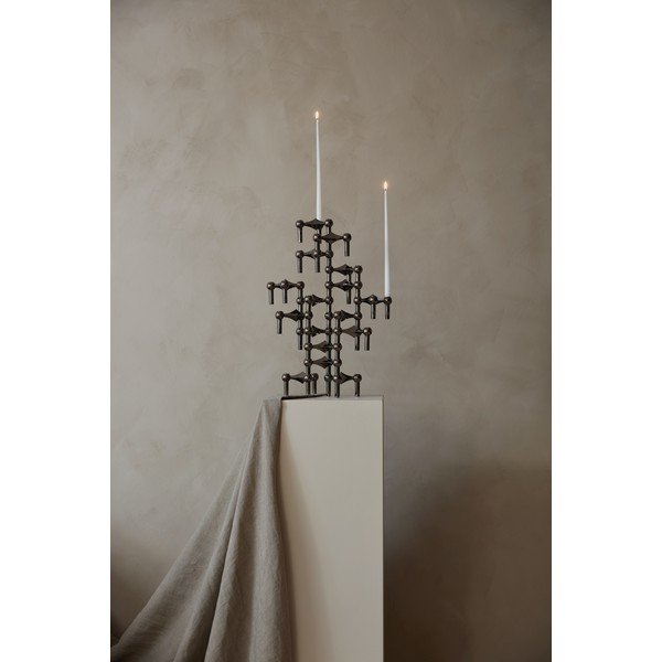 Portacandele in set in metallo 3 pz Nagel – STOFF Nagel-image-4