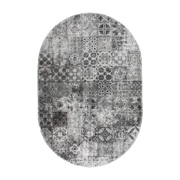 Tappeto lavabile grigio 60x100 cm - Vitaus