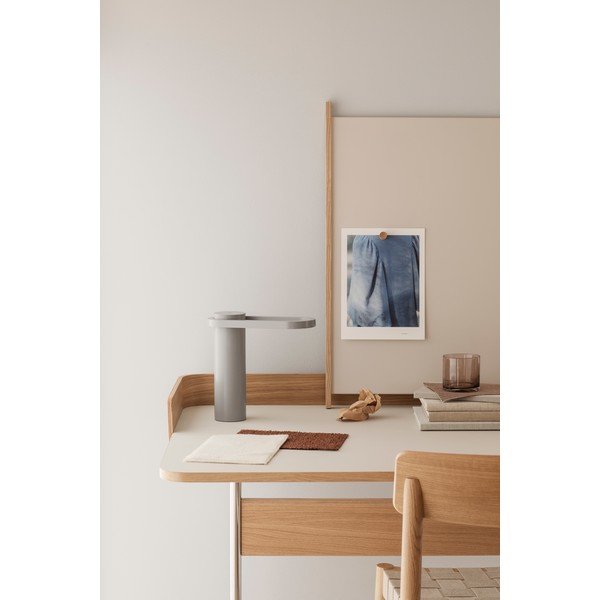 Lampada da tavolo grigia Hoop - Blomus-image-1