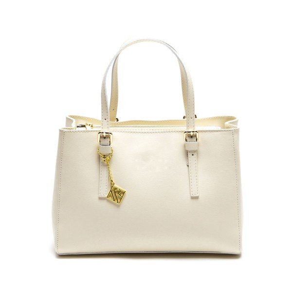 Kožená kabelka Isabella Rhea 441 Beige