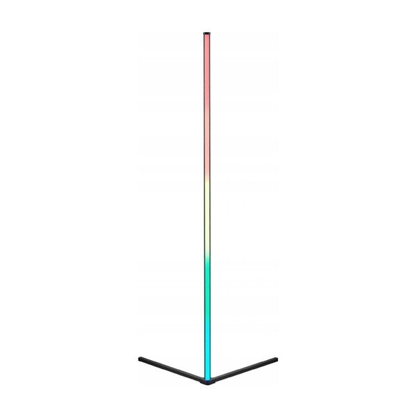 Lampada da terra a LED nera (altezza 141 cm) Level - Reality