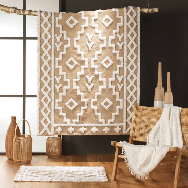 Tappeto beige in misto iuta 120x170 cm Medine – douceur d'intérieur-image-2