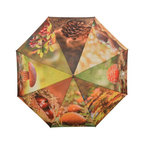 Holový deštník s podzimním designem Esschert Design, ø 120 cm-image-1