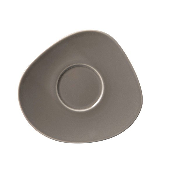 Piattino in porcellana grigia Villeroy & Boch , 17,5 cm Like Organic - like | Villeroy & Boch