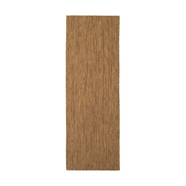 Passatoia da interno ed esterno marrone 80x250 cm Mira 1450 – Ayyildiz Carpets