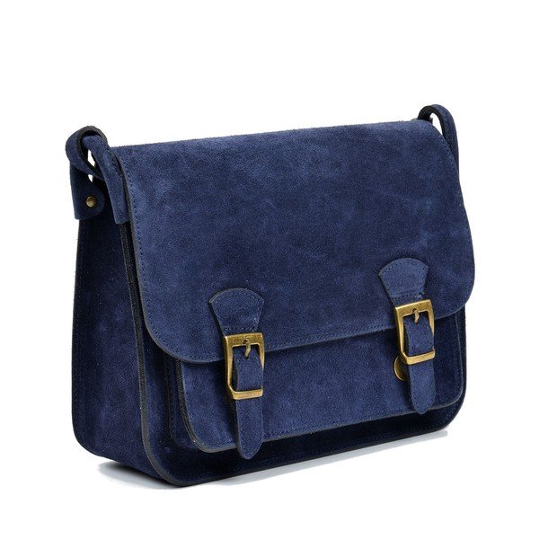Borsa Ella in pelle blu scuro - Renata Corsi-image-2