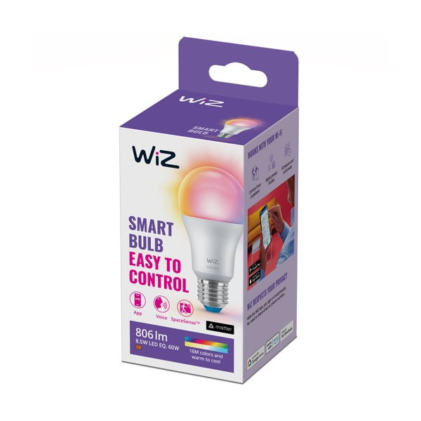 Lampadina smart LED con presa E27, 9 W – WiZ-image-2