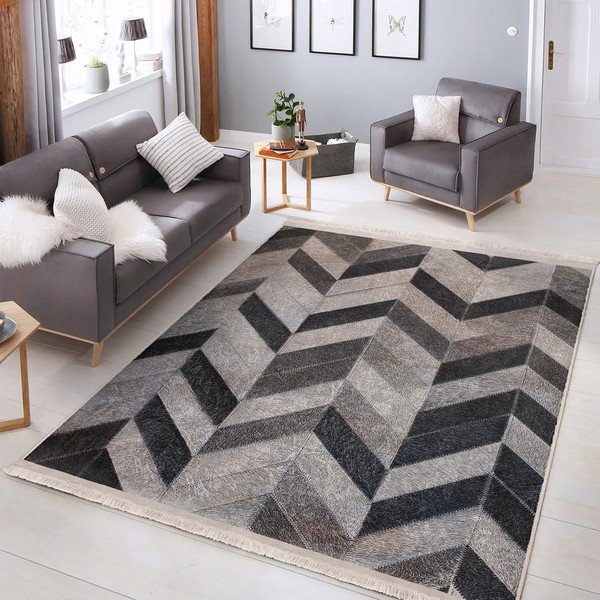 Tappeto grigio 80x150 cm - Mila Home-image-2