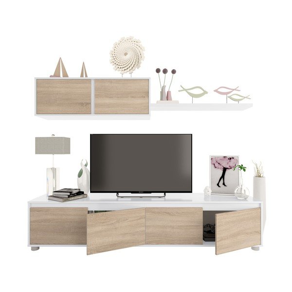 Mobile TV in legno - Evergreen House