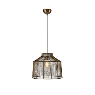 Lampada a sospensione color bronzo con paralume in metallo ø 42 cm Capanna - Markslöjd