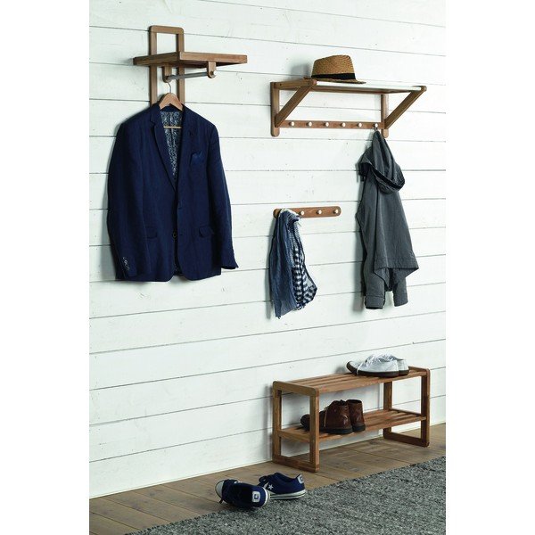 Scarpiera in rovere naturale Gorgona Metro - Rowico-image-1